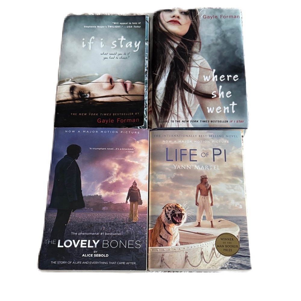 Set of Four Bestselling Books